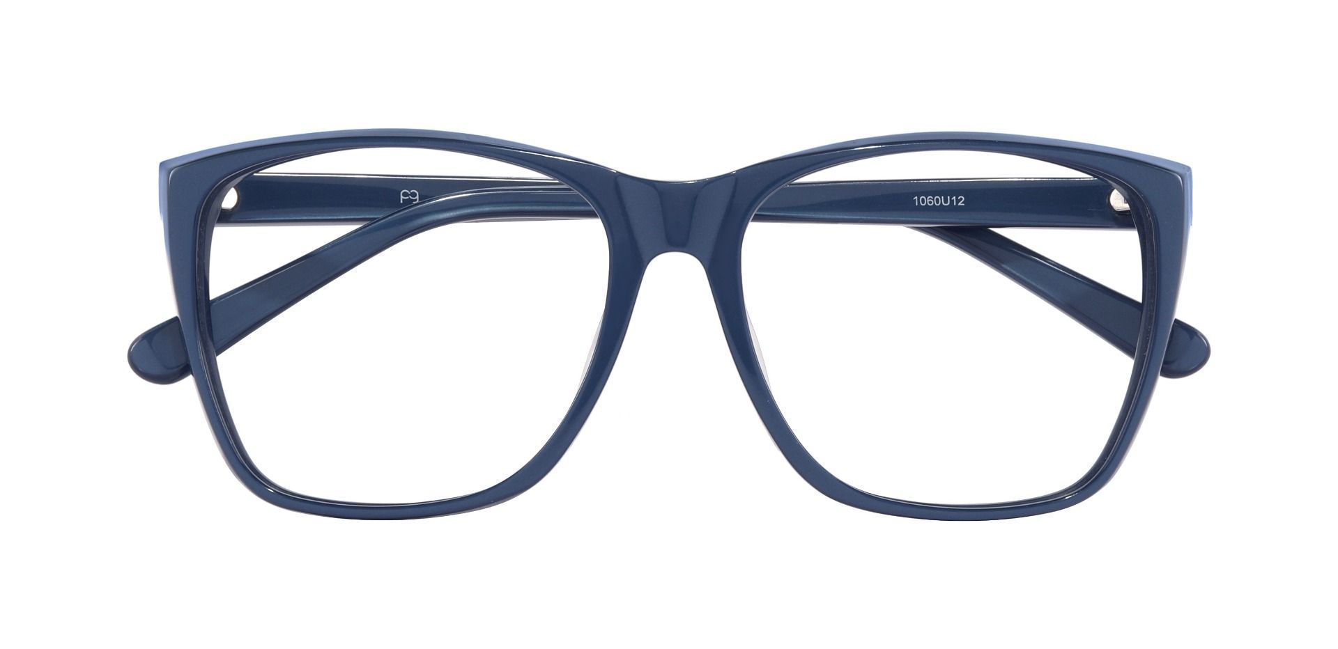 Loni Square Prescription Glasses - Blue