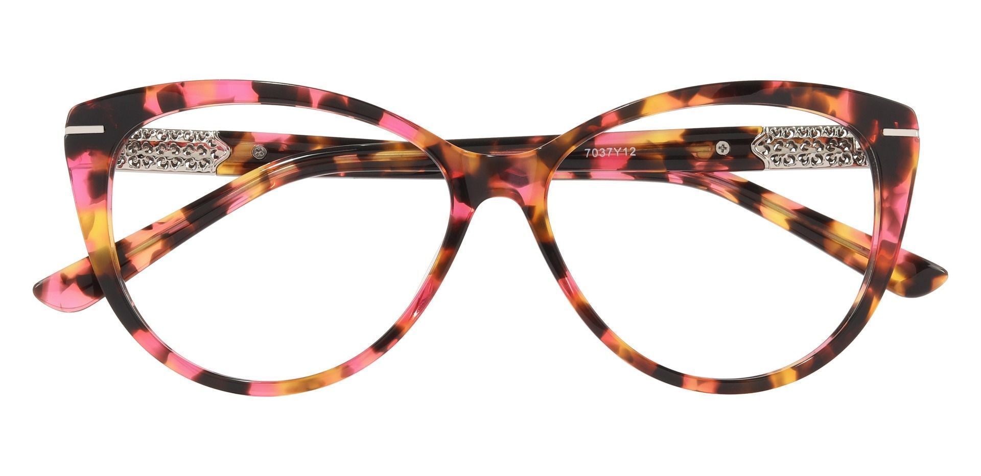 Canberra Cat Eye Prescription Glasses - Floral
