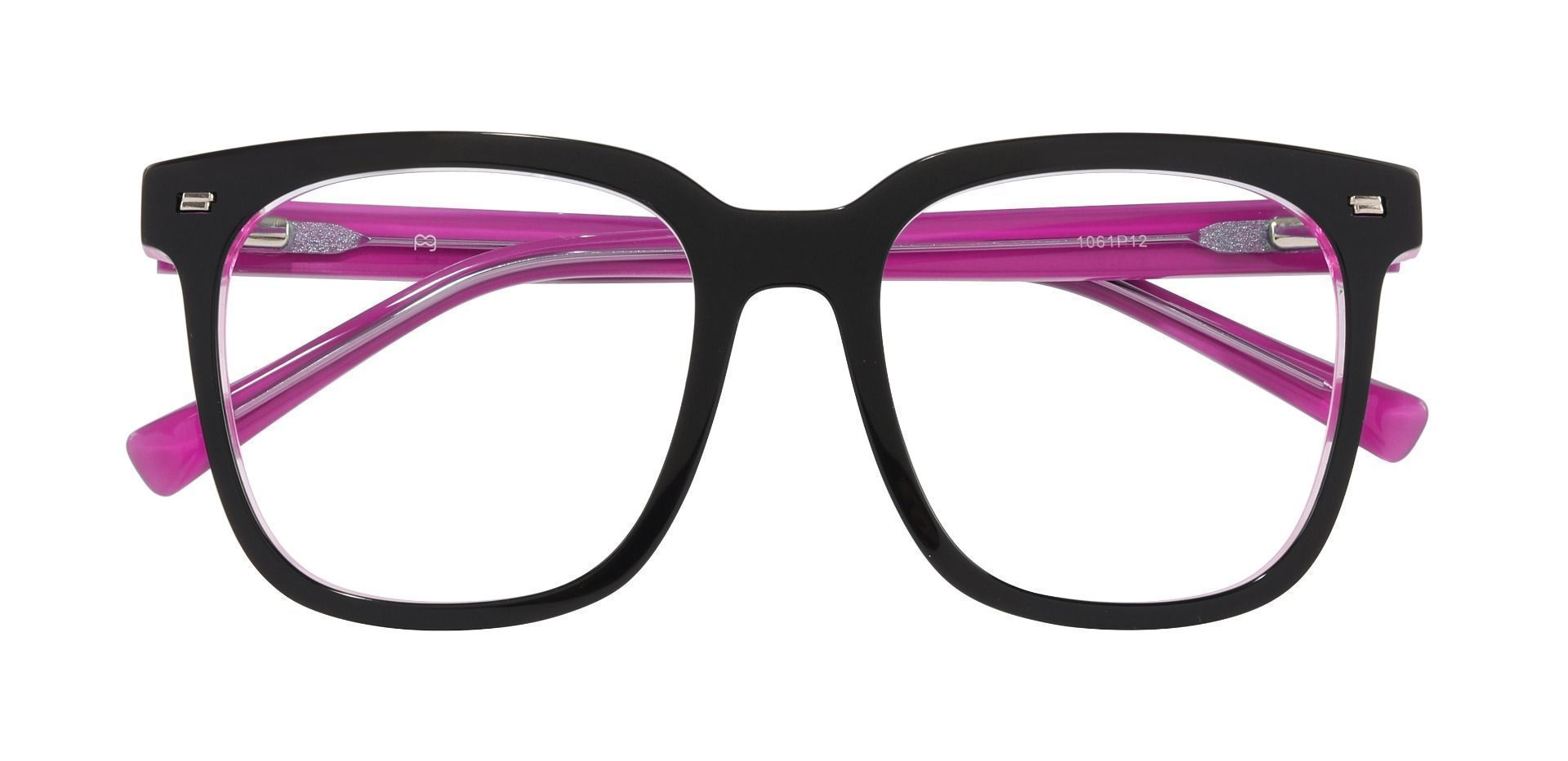 Horton Oversized Square Prescription Glasses - Purple