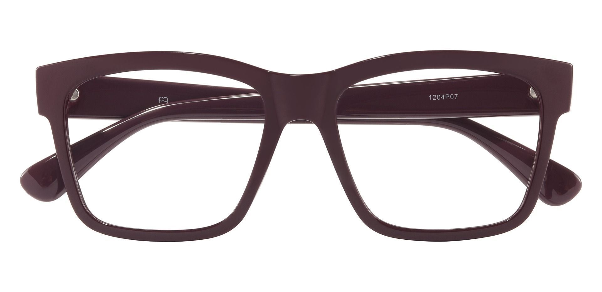 Brinley Square Eyeglasses Frame - Purple
