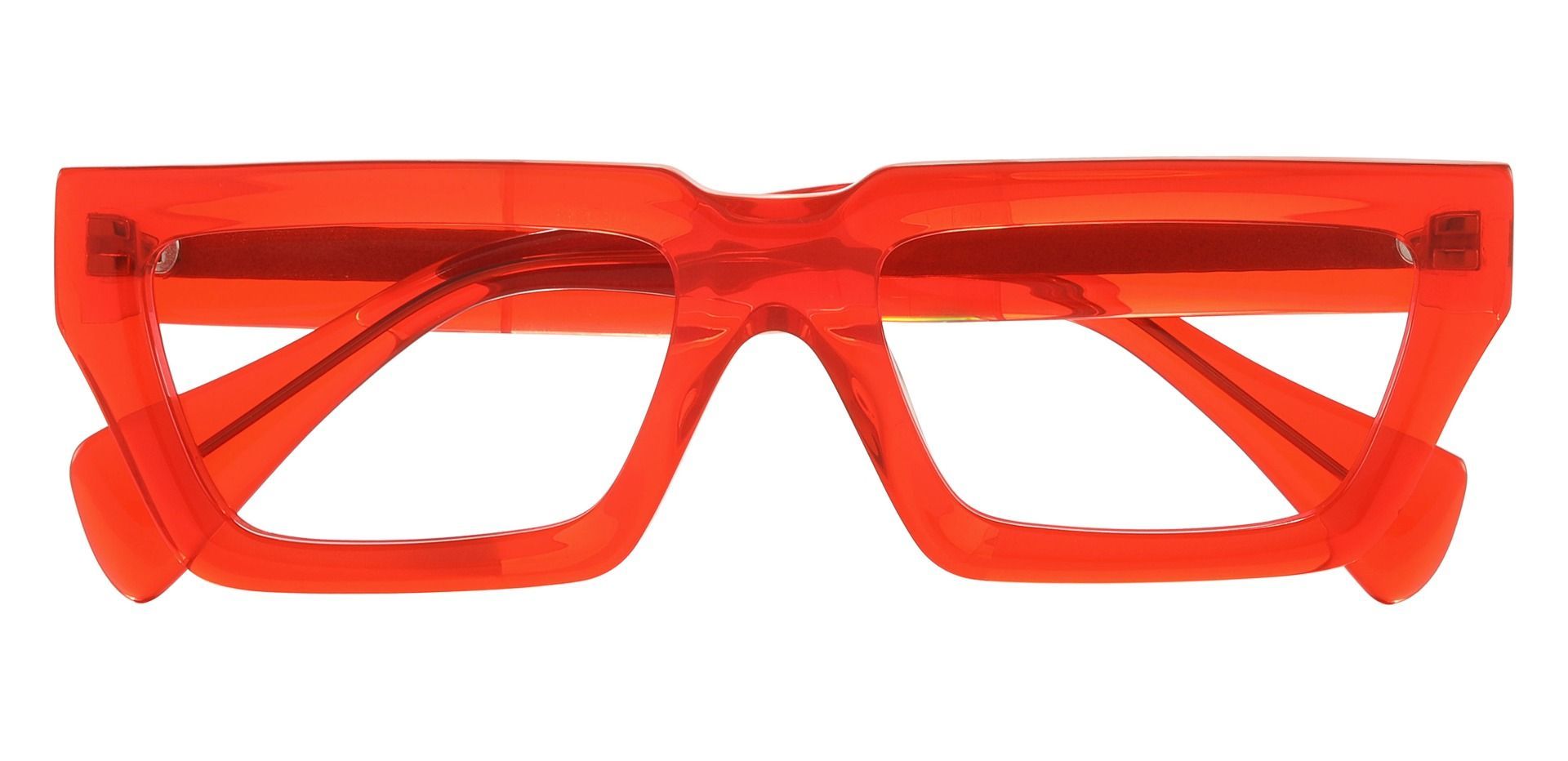 Safiya Geometric Prescription Glasses - Red | Women's Eyeglasses | Payne  Glasses