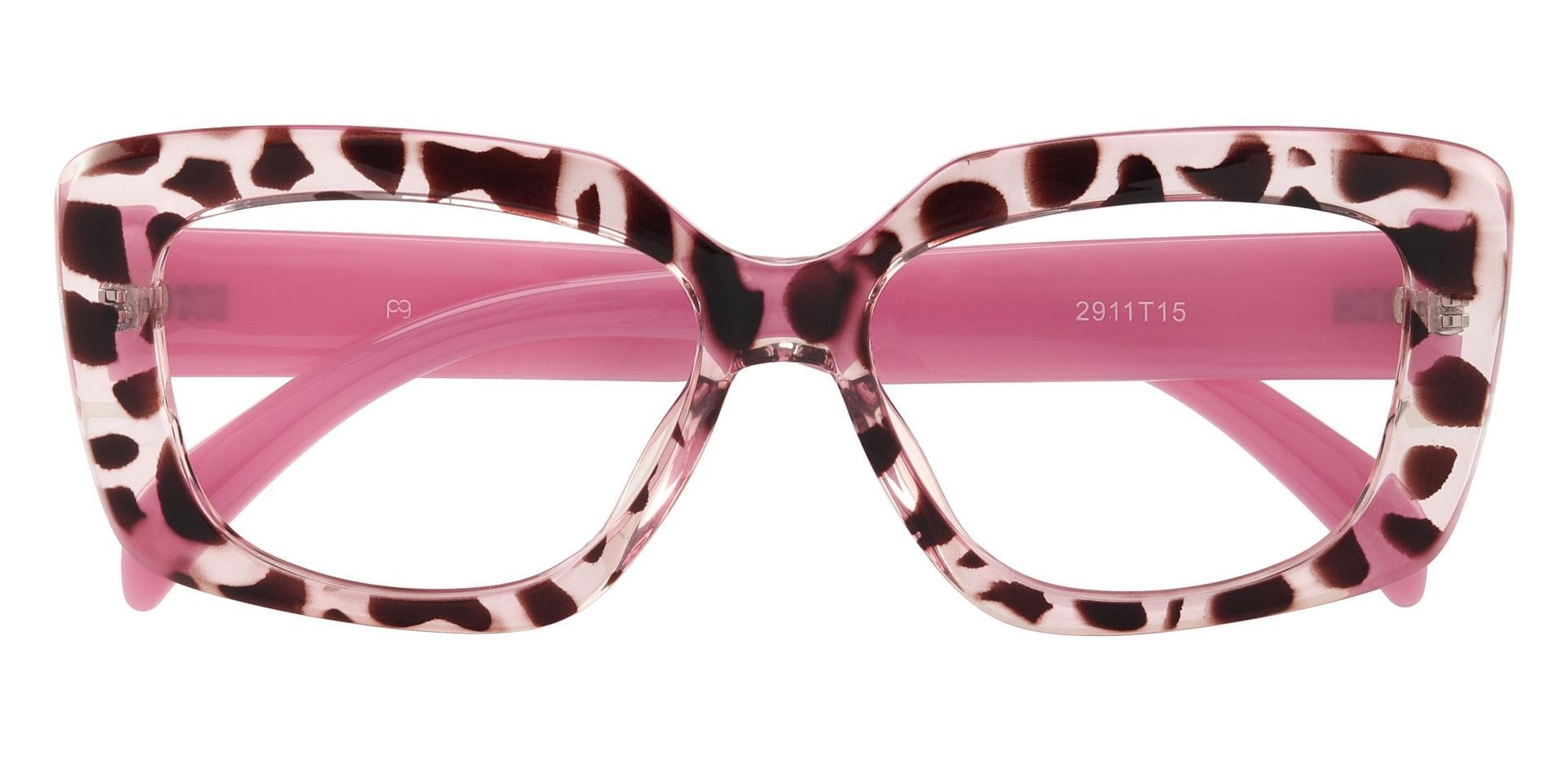 Preloved Louis Vuitton Acetate Red Rainbow Square Sunglasses