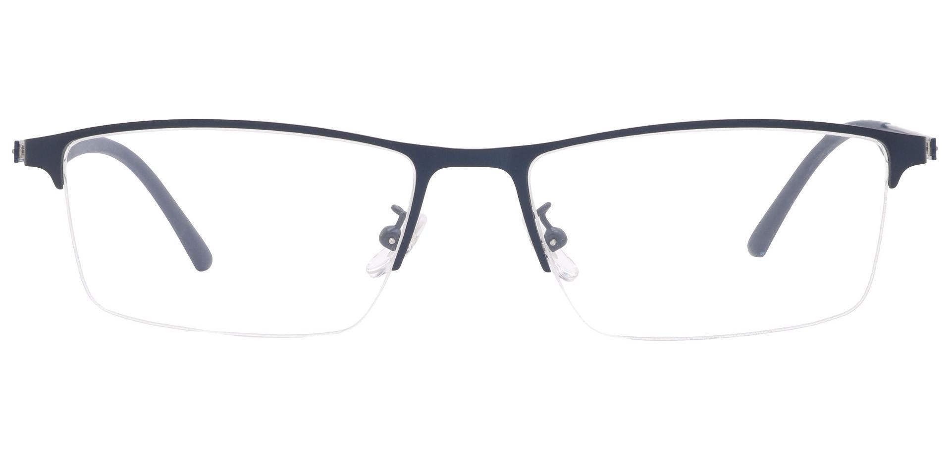 Keegan Rectangle Lined Bifocal Glasses - Blue
