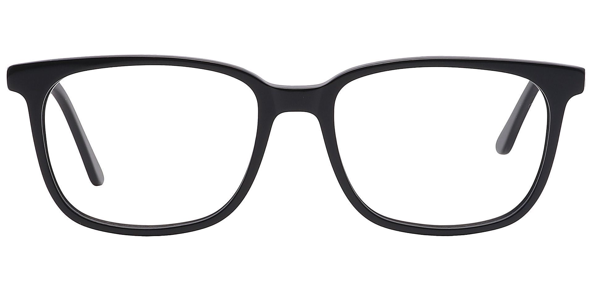 Fern Square Non-Rx Glasses - Black