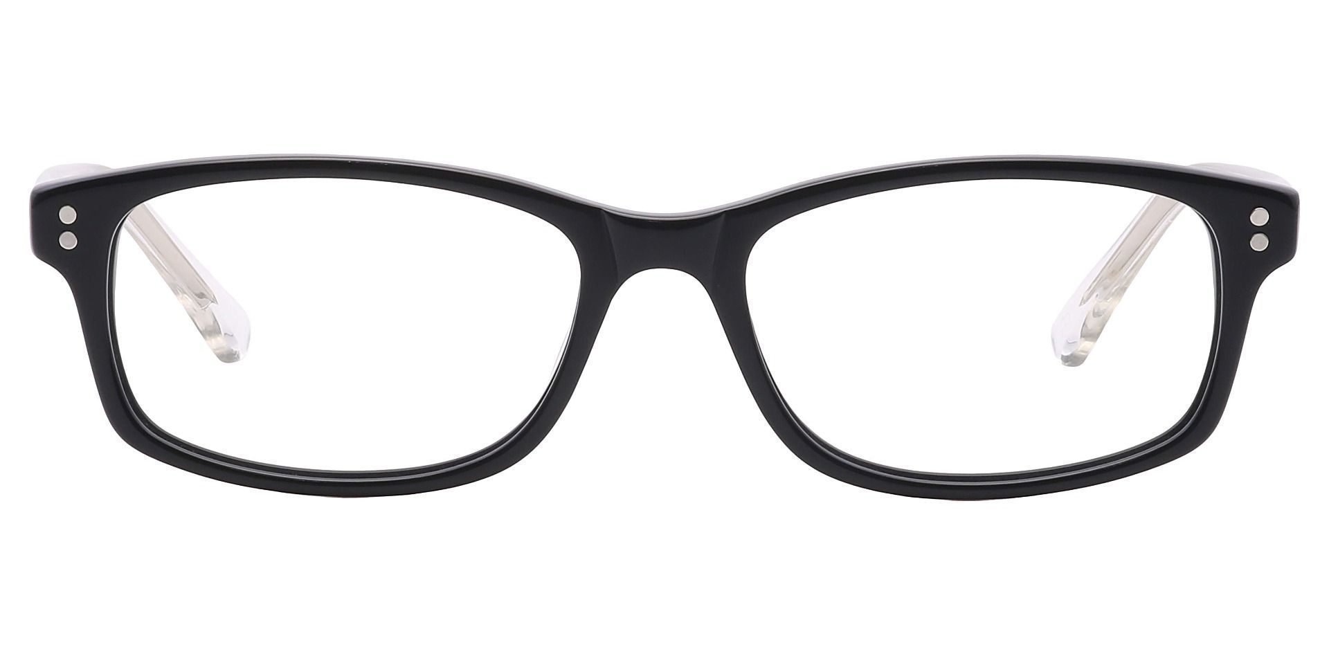 Olmstead Rectangle Progressive Glasses - Black