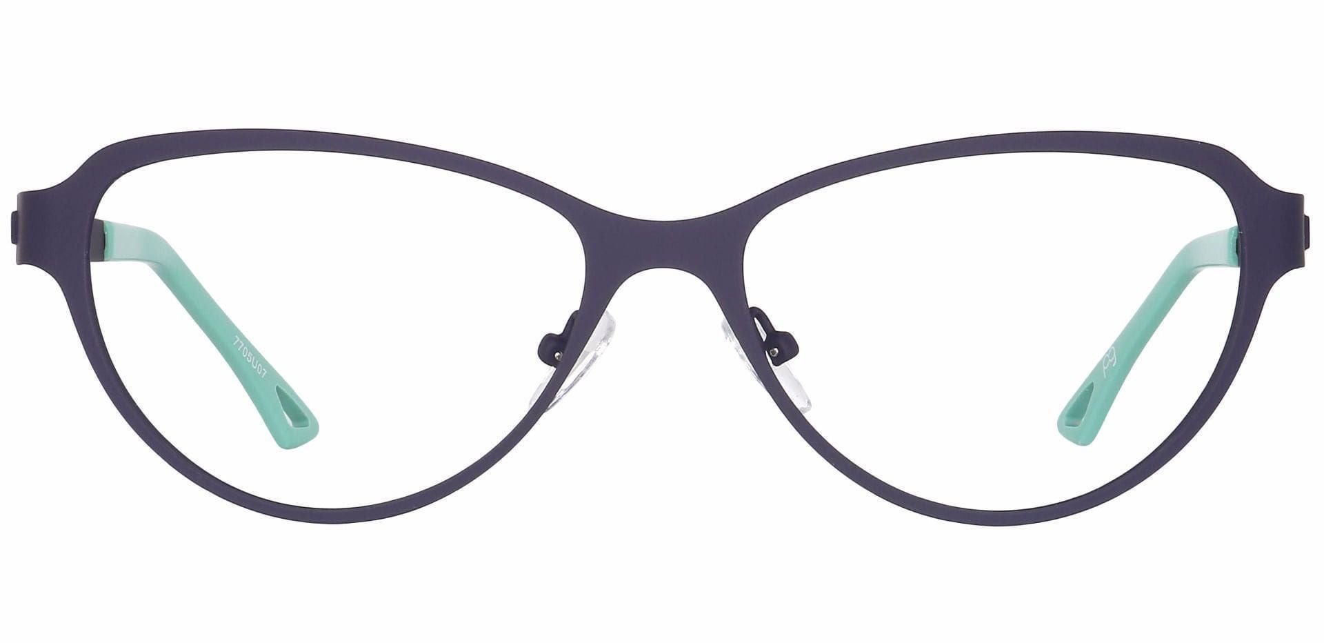Sierra Cat-Eye Prescription Glasses - Blue