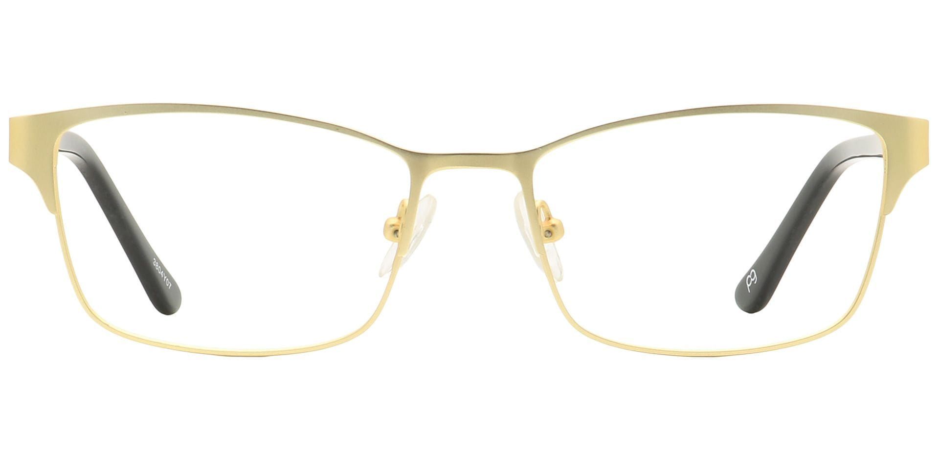 Tella Rectangle Lined Bifocal Glasses - Yellow