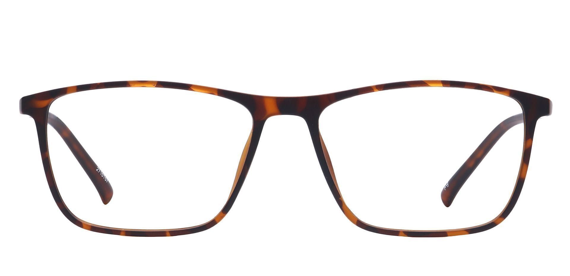 Candid Rectangle Lined Bifocal Glasses - Tortoise