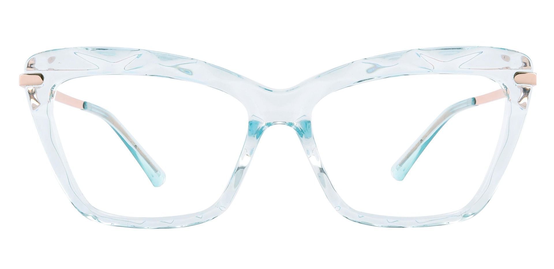 Rochelle Cat Eye Progressive Glasses - Blue