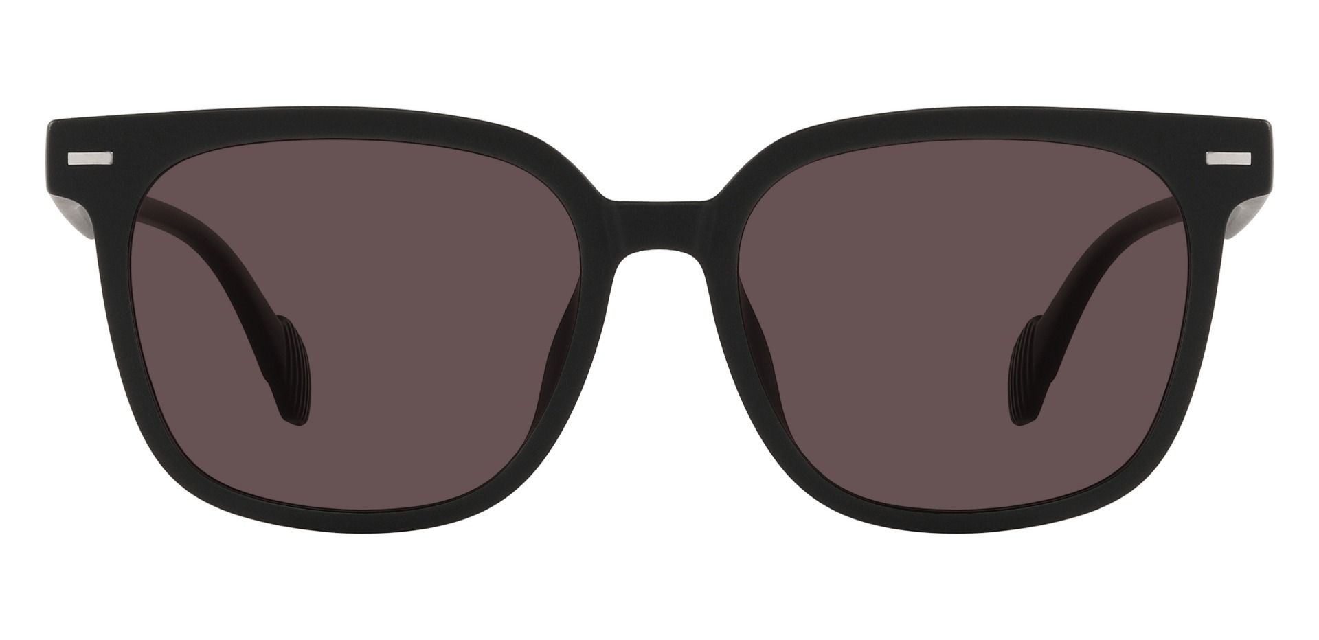 McIntyre Square Prescription Sunglasses Matte Black Men's