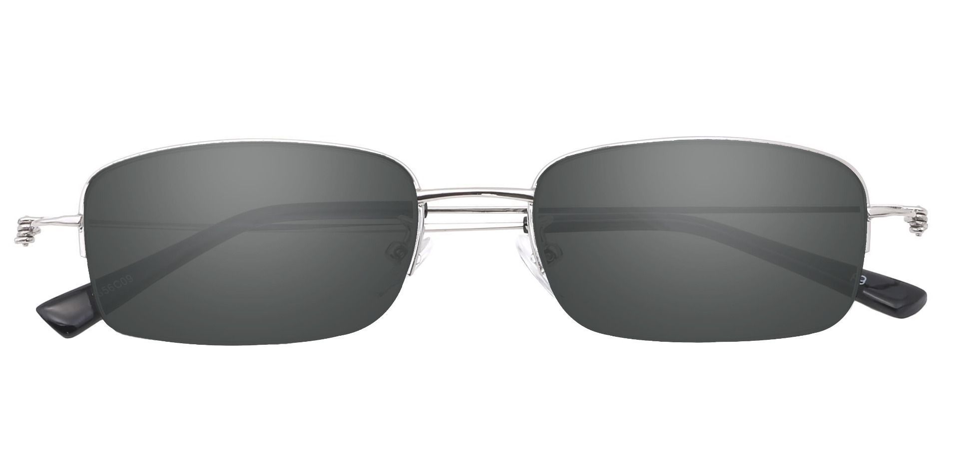 Walton Square Progressive Sunglasses Clear Frame With Gray Lenses Mens Sunglasses Payne