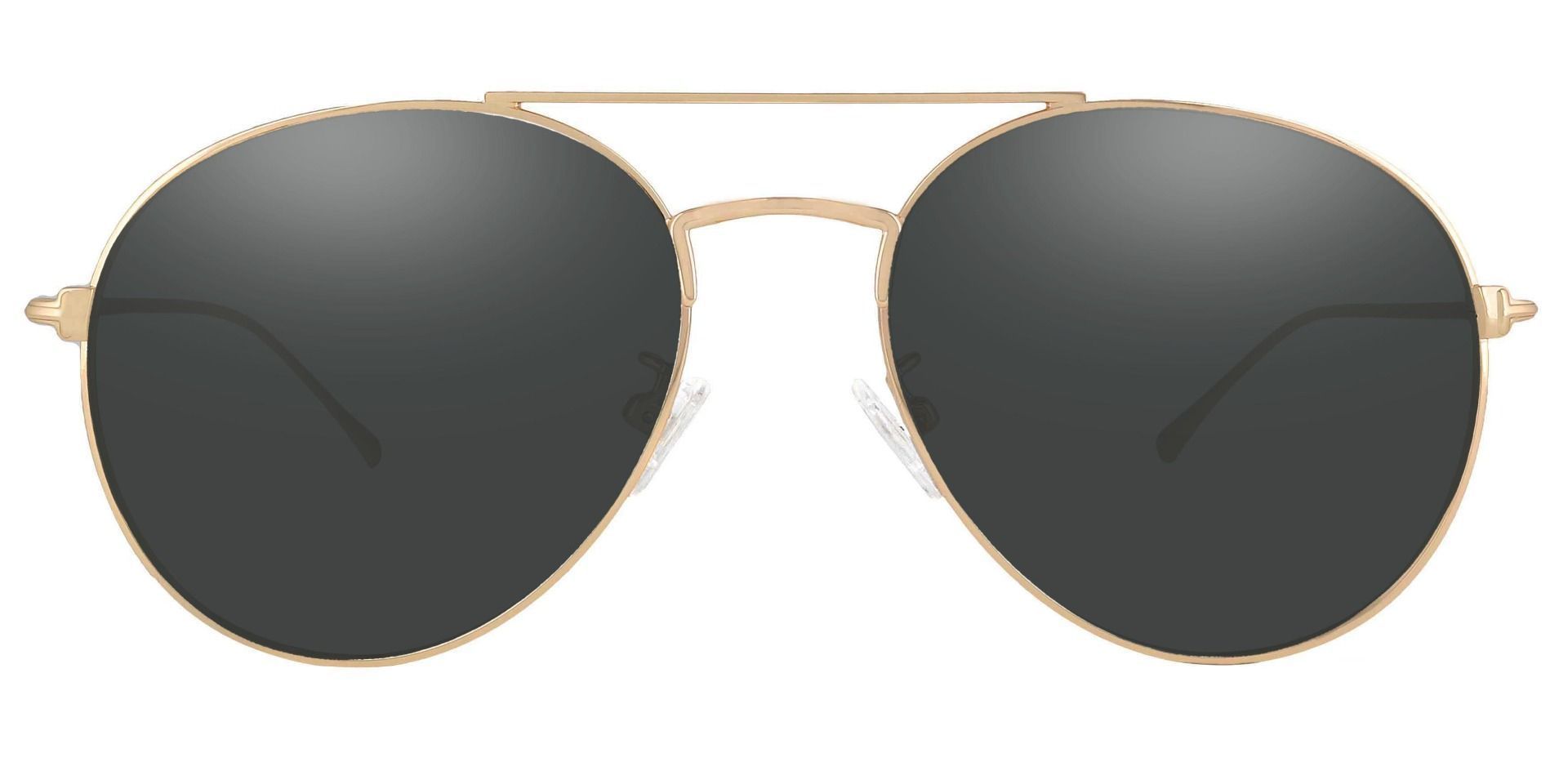 Canon Aviator Single Vision Sunglasses - Gold Frame With Gray Lenses ...