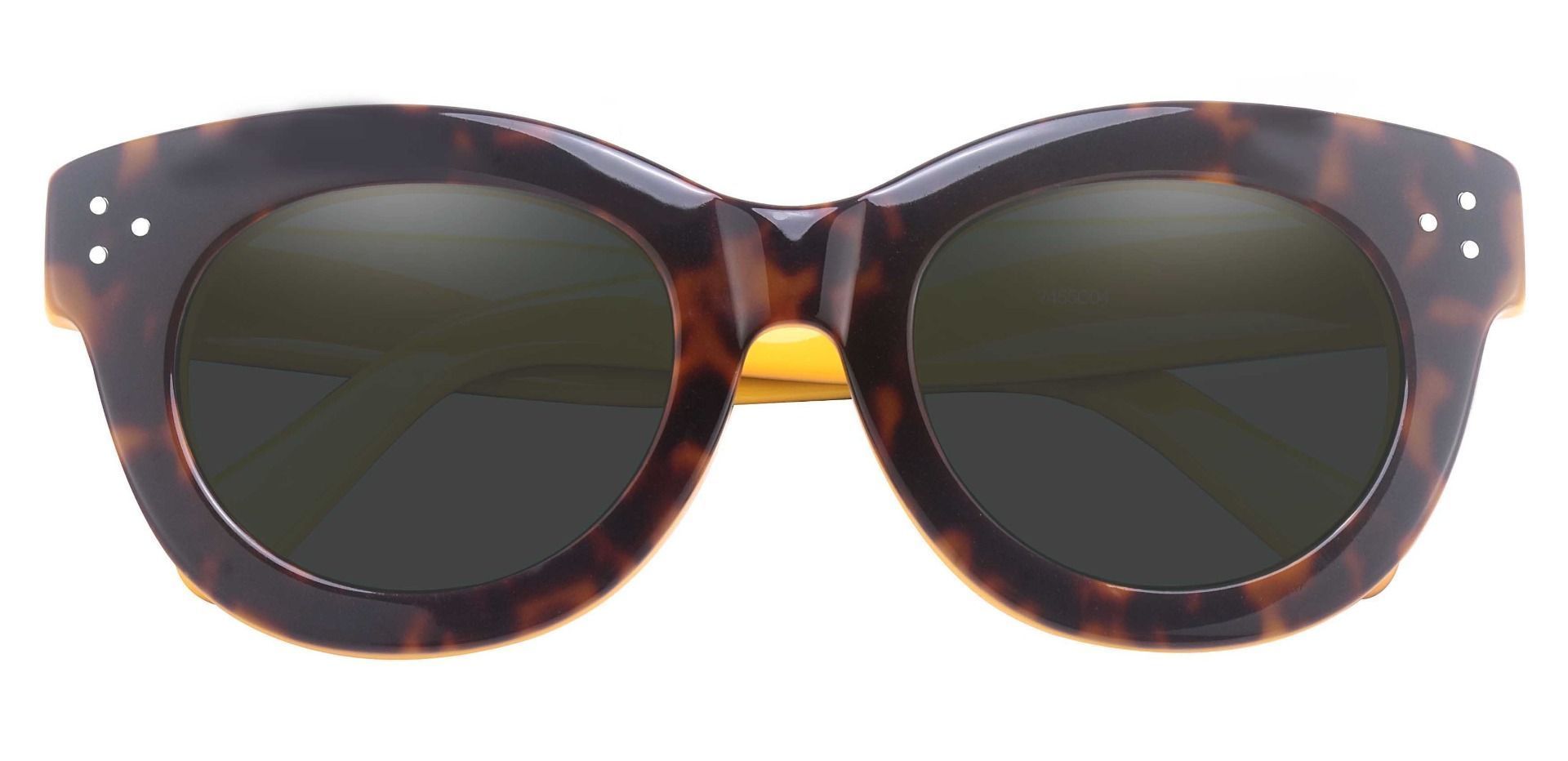 Corrigan Cat Eye Prescription Sunglasses - Tortoise Frame With Gray ...