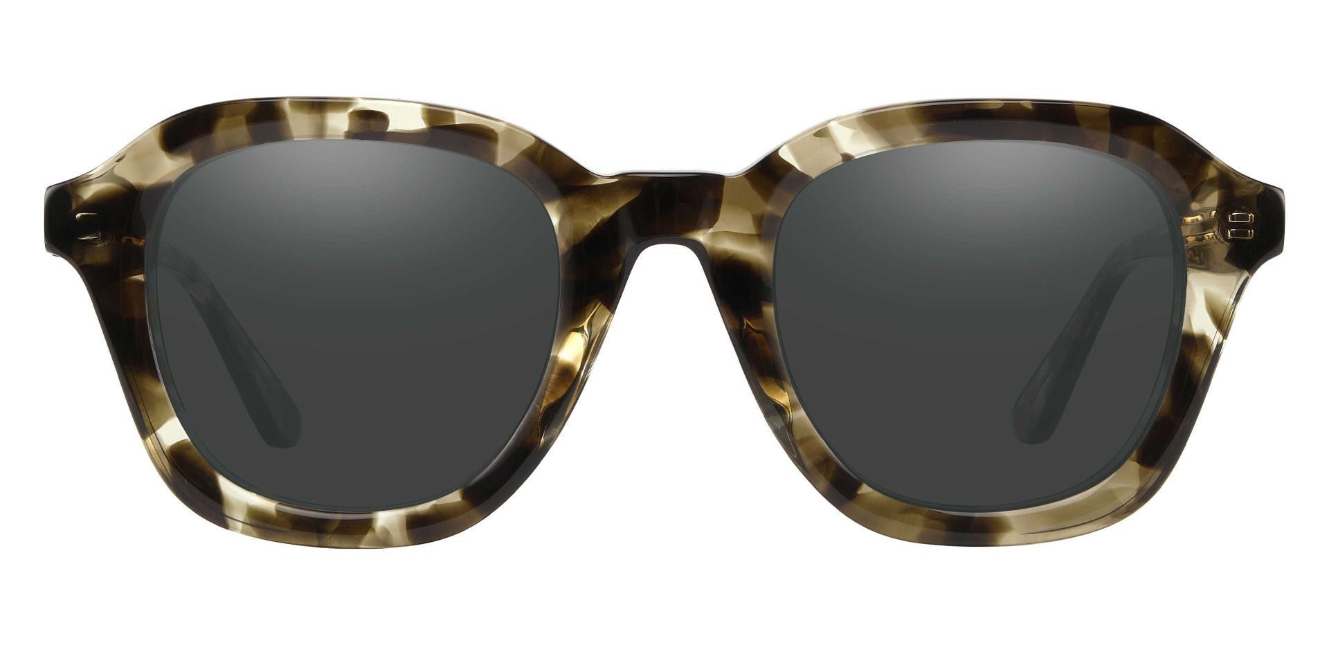 Grove Square Progressive Sunglasses - Green Frame With Gray Lenses