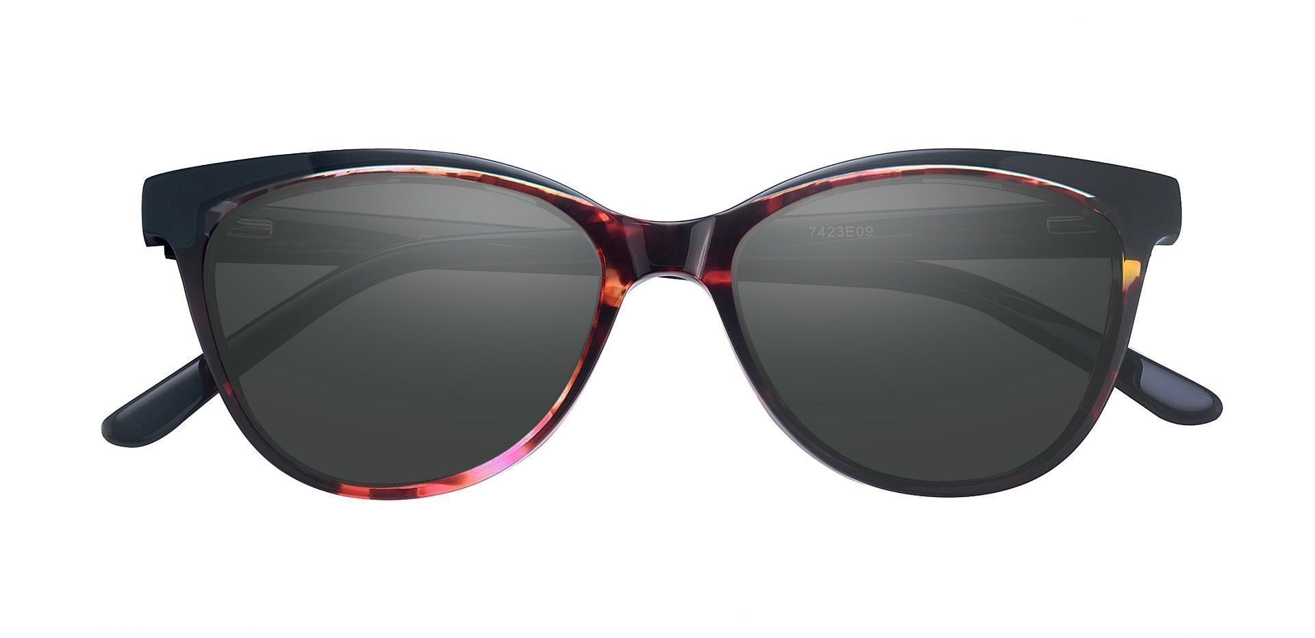 Download Fleck Cat Eye Prescription Sunglasses - Floral Frame With ...