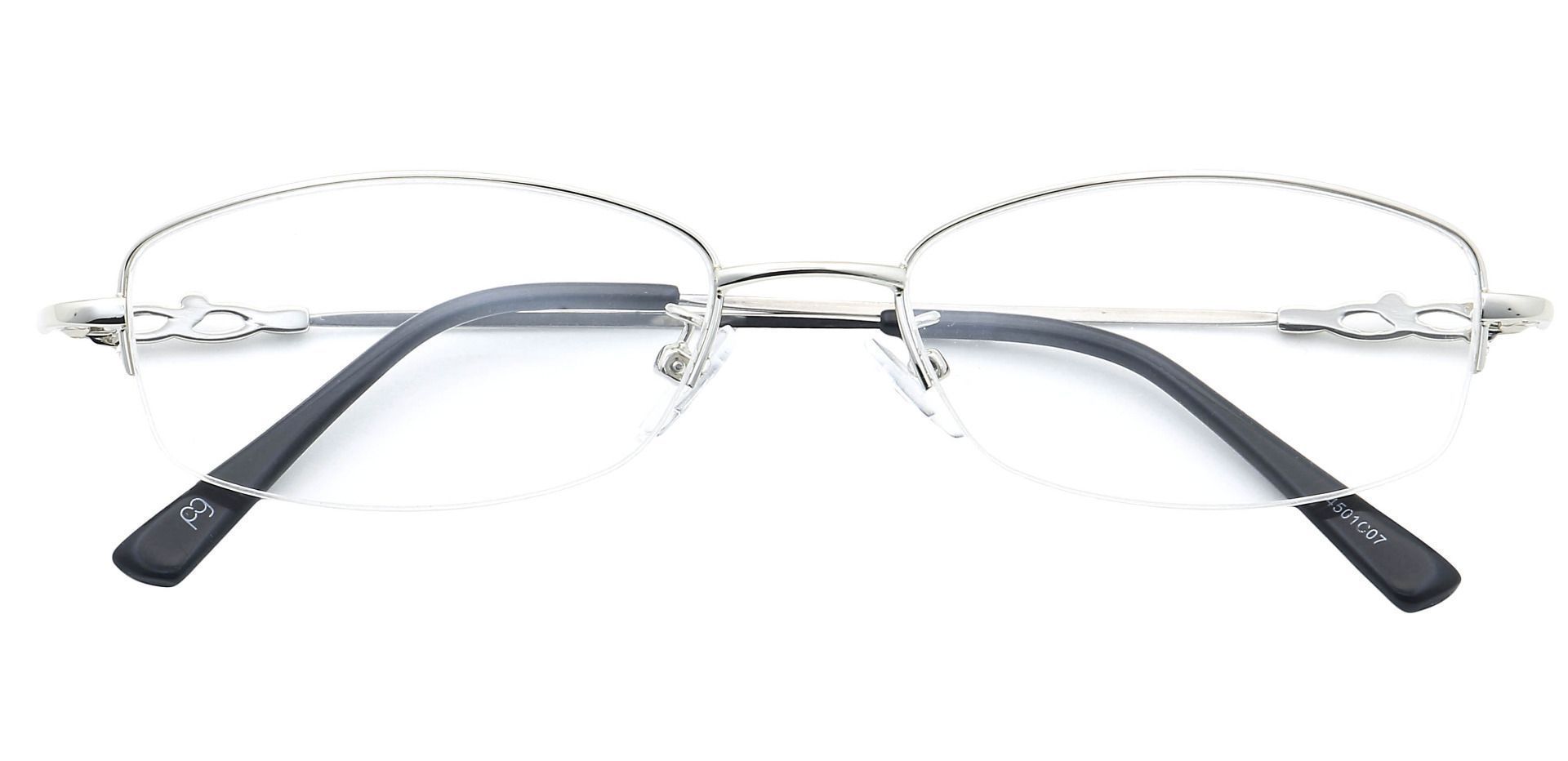 Meadowsweet Oval Non-Rx Glasses - Clear