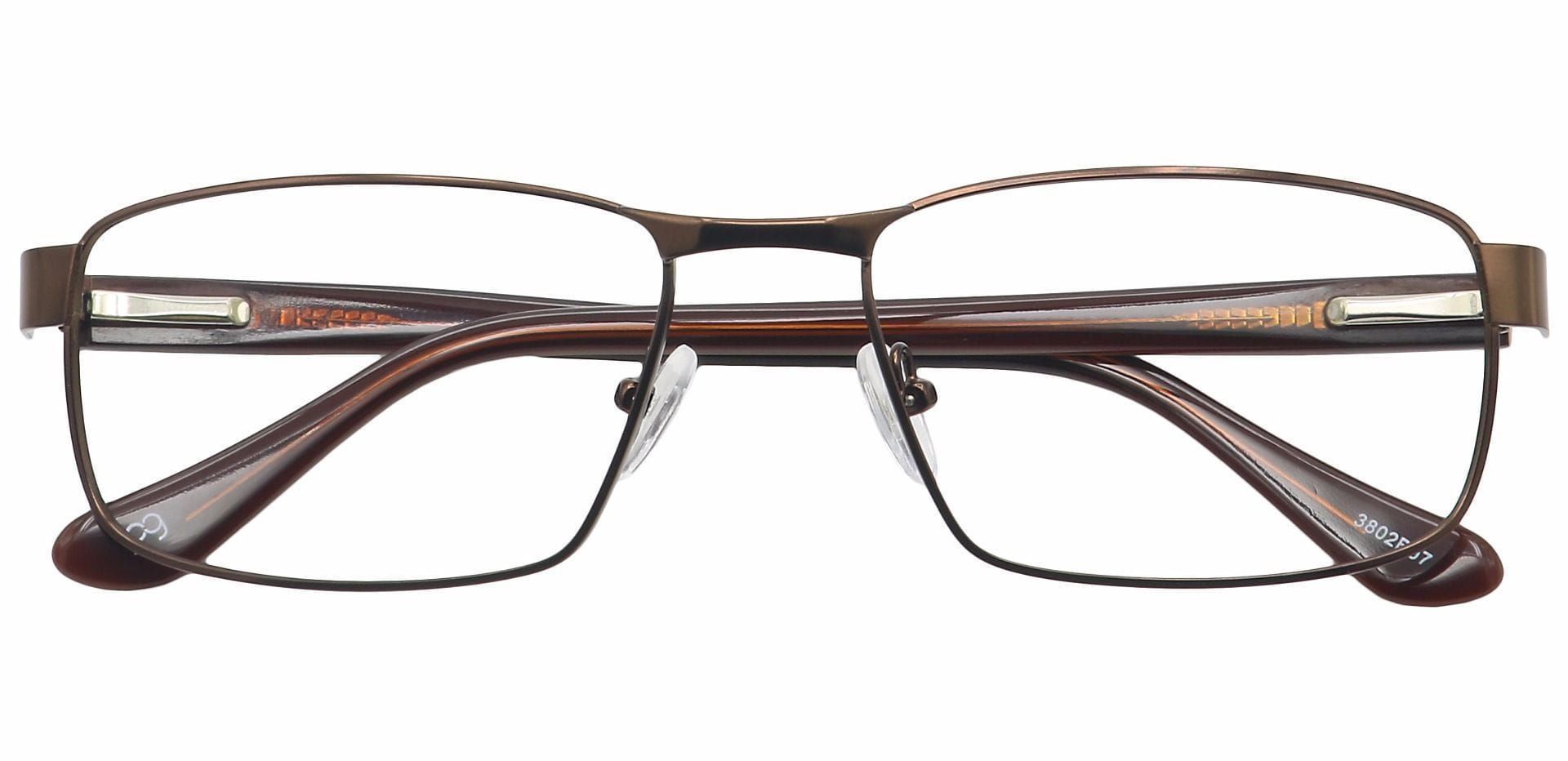Lewis Rectangle Prescription Glasses Black Men's Eyeglasses Payne