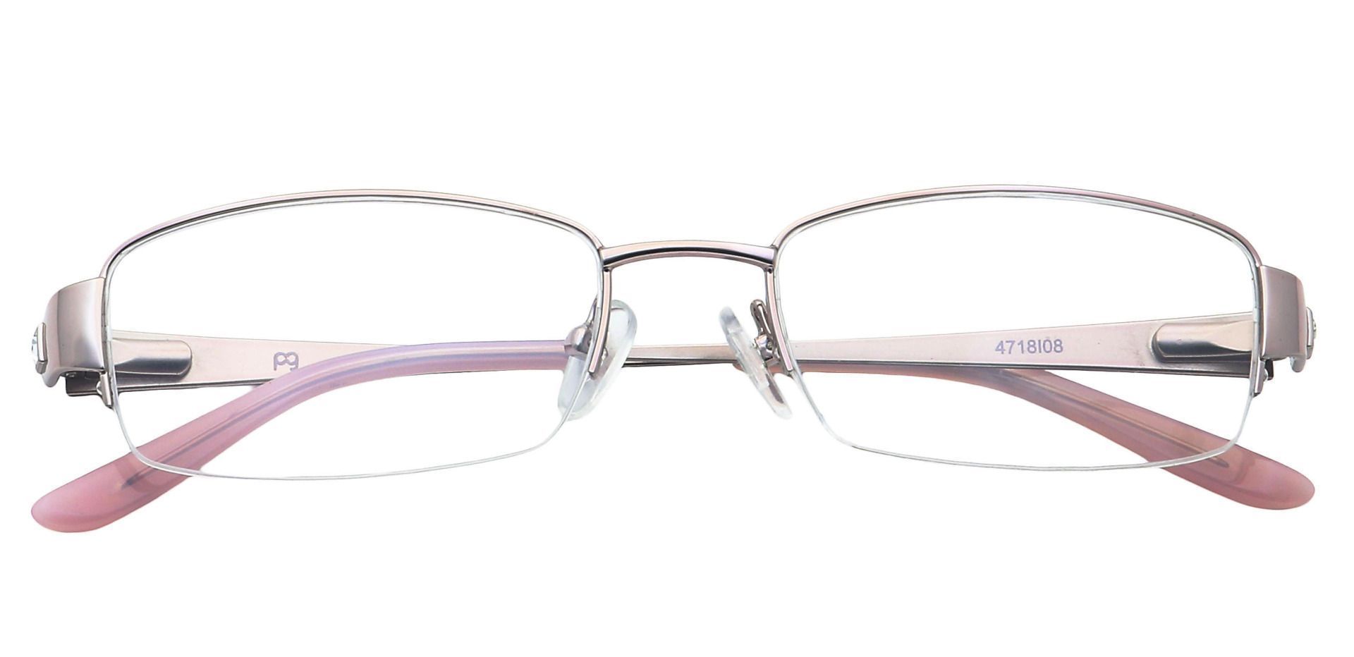 Gianna Rectangle Eyeglasses Frame Purple Womens Eyeglasses Payne Glasses 9651