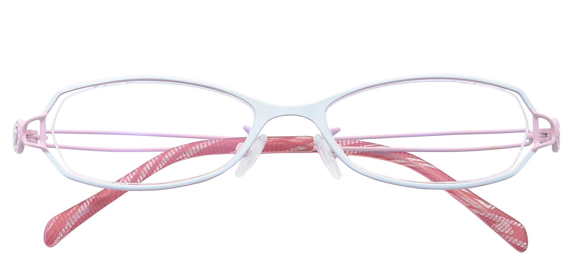 Cece Oval Single Vision Glasses - Pink