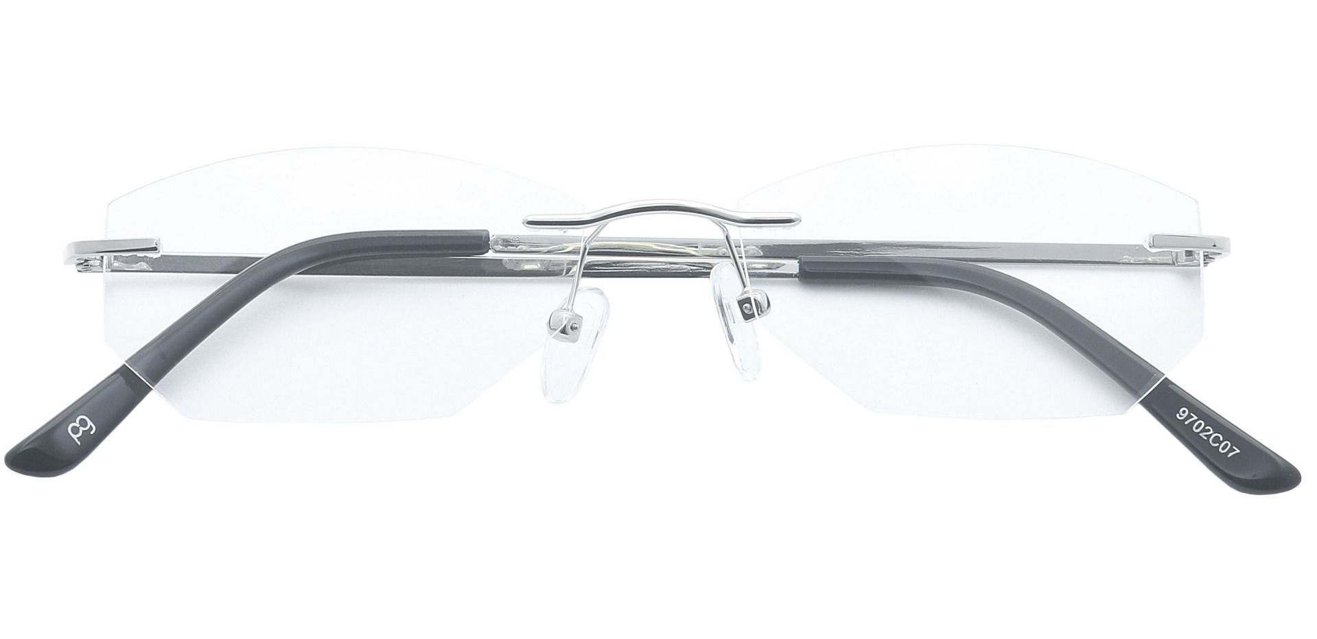 Raul Rimless Lined Bifocal Glasses - Clear