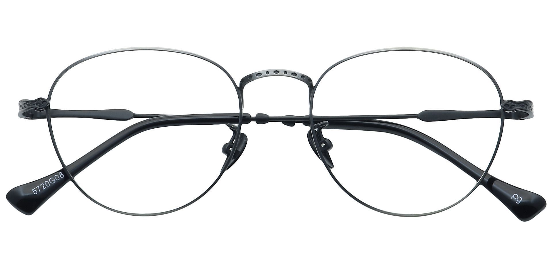 Shawn Oval Progressive Glasses - Gray