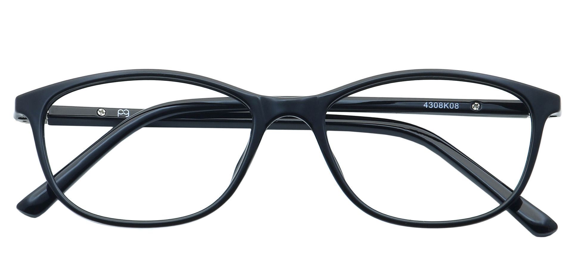 Annie Oval Prescription Glasses Black Womens Eyeglasses Payne Glasses 