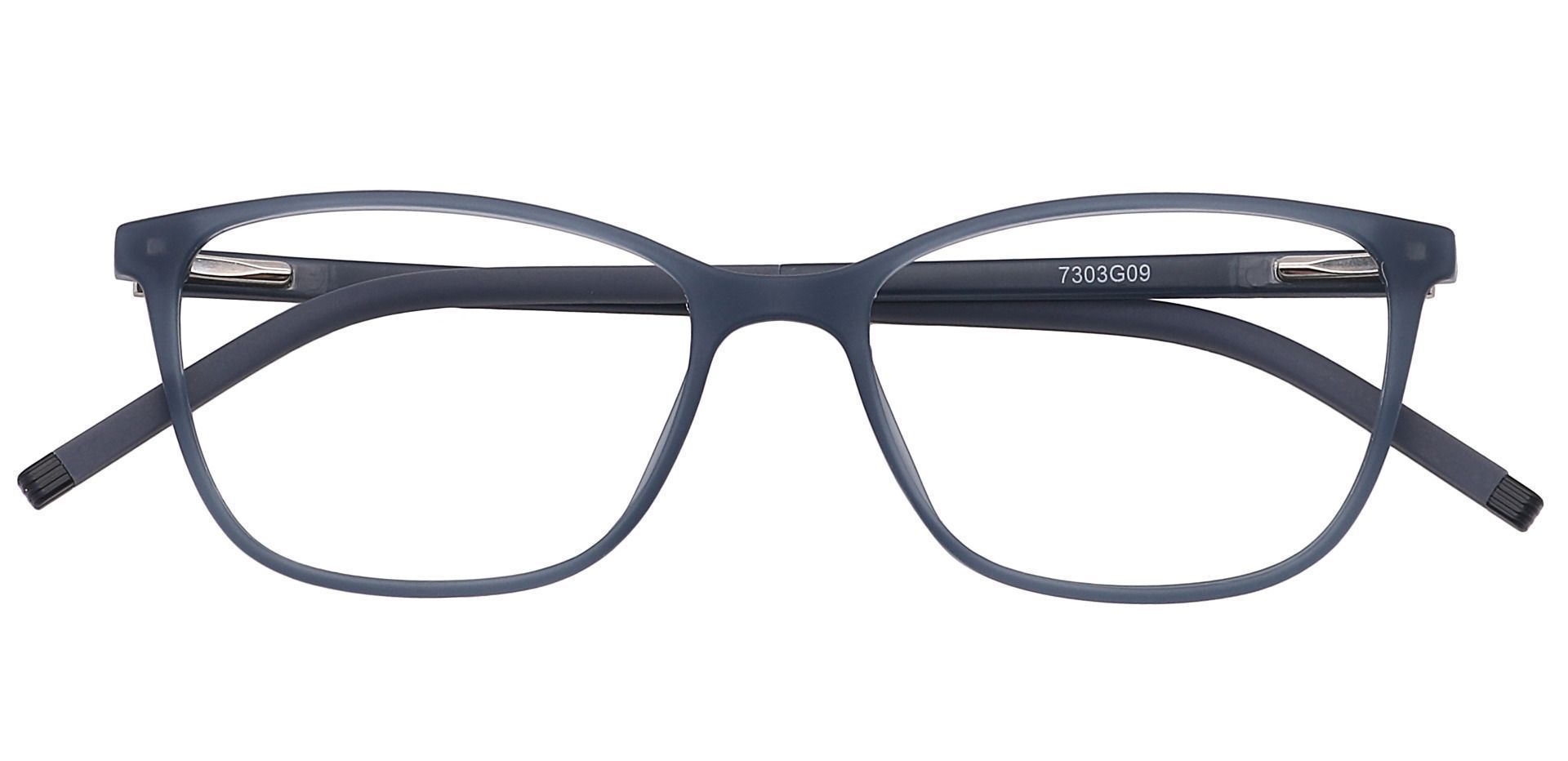 Danica Square Lined Bifocal Glasses - Gray