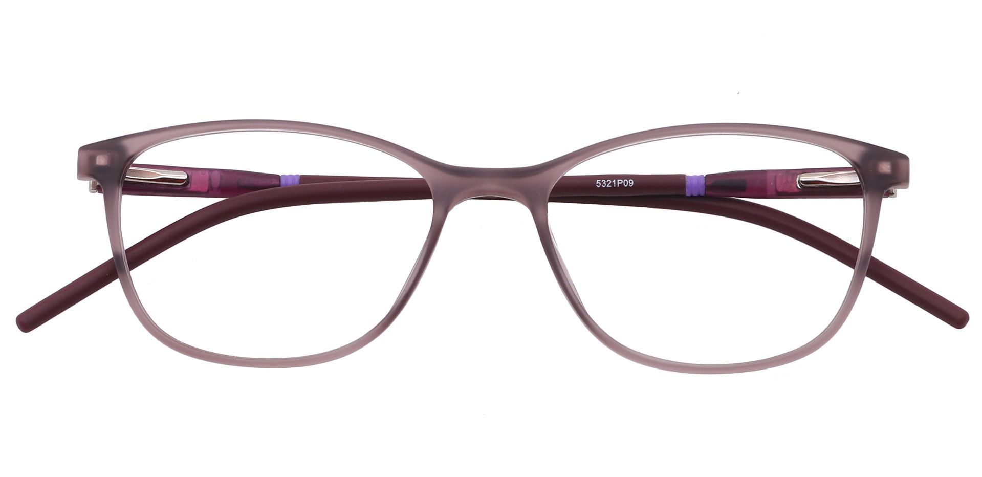 Hazel Square Prescription Glasses - Purple