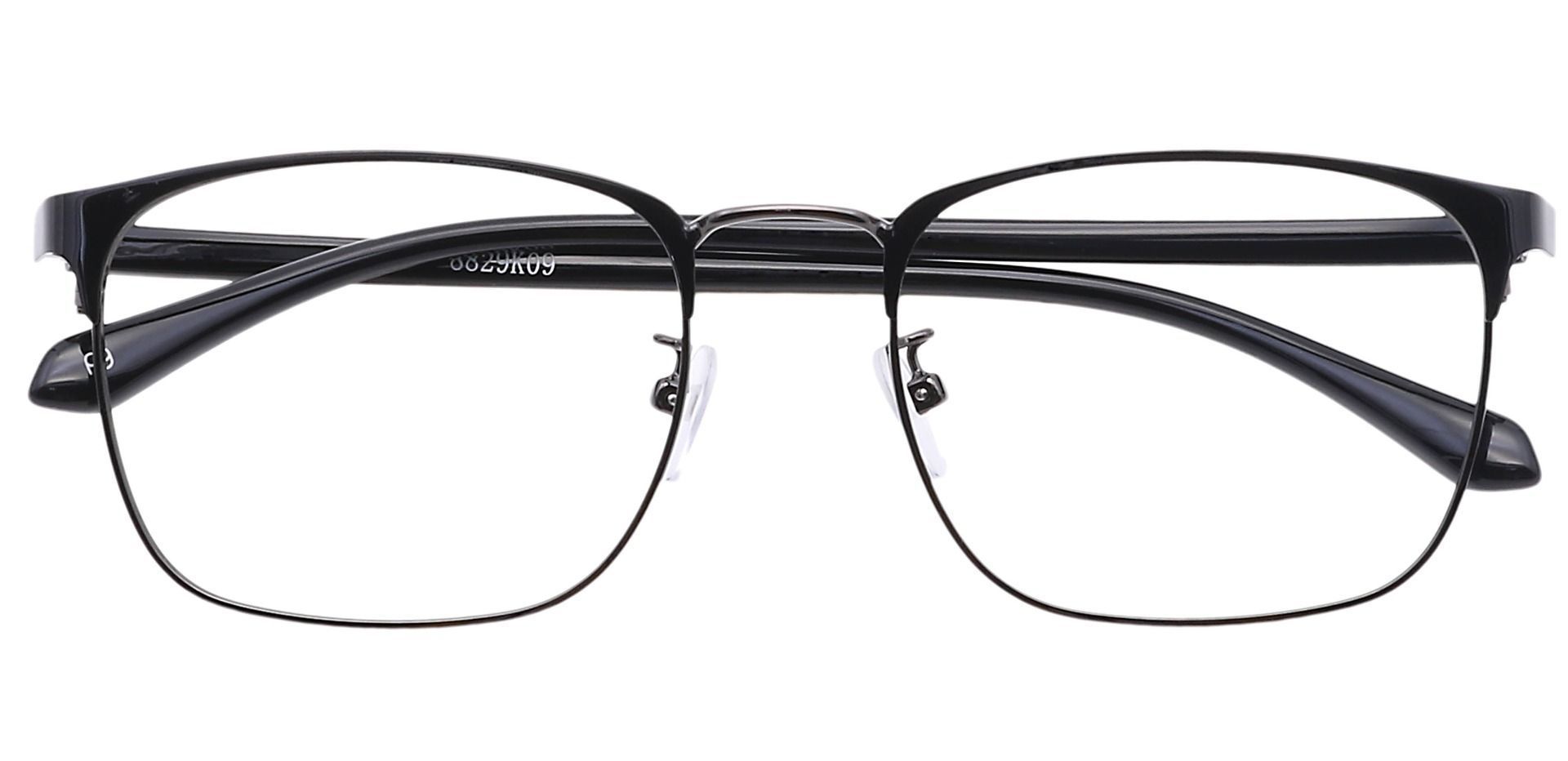Valdez Browline Eyeglasses Frame - Black