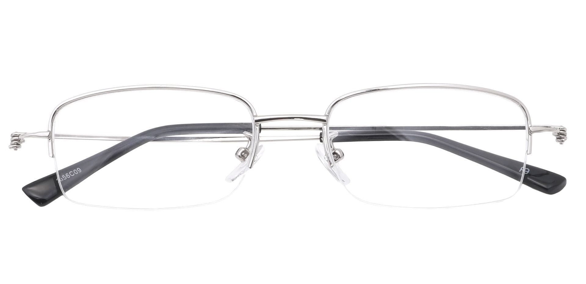 Walton Square Prescription Glasses - Silver   
