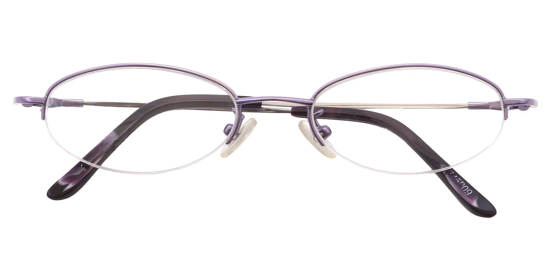 Union Oval Single Vision Glasses - Purple | Women's Eyeglasses | Payne ...