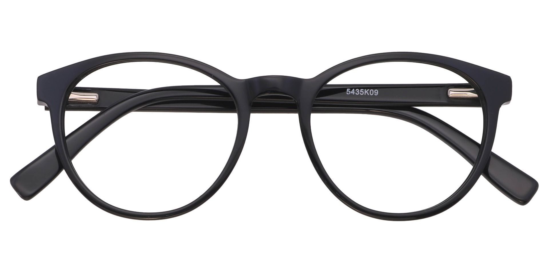 Stellar Oval Lined Bifocal Glasses - Black