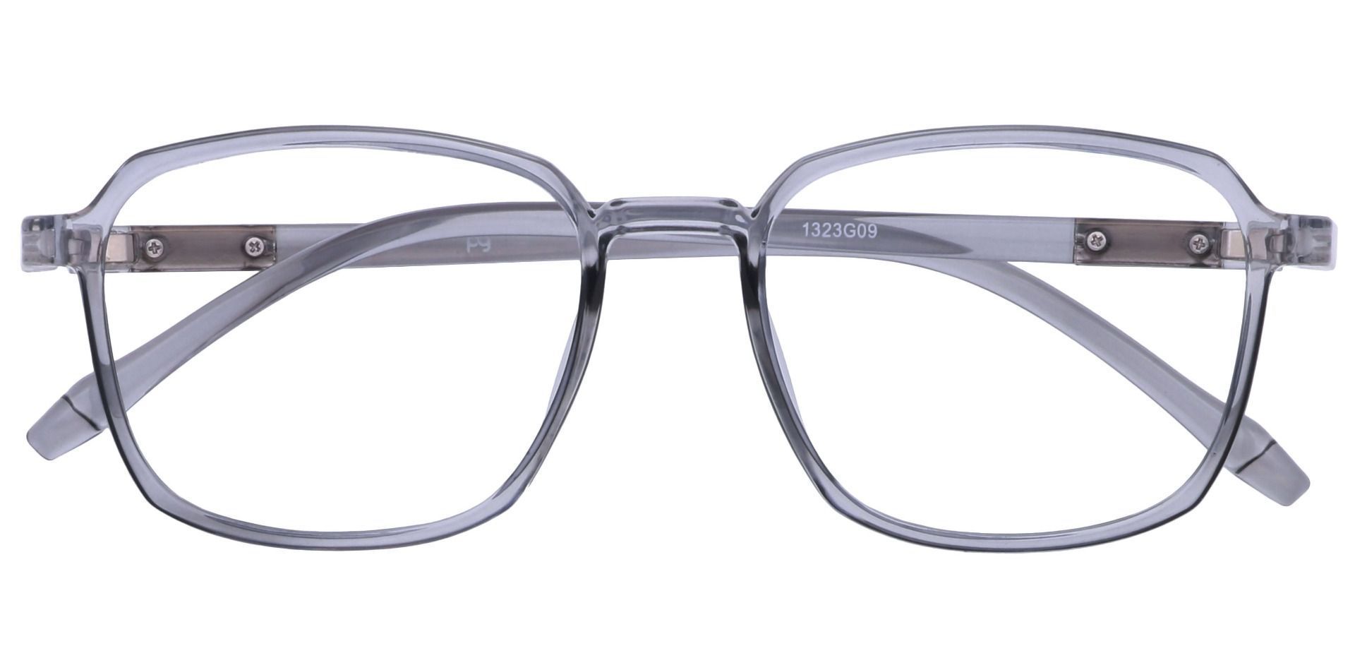 Stella Square Eyeglasses Frame - Gray