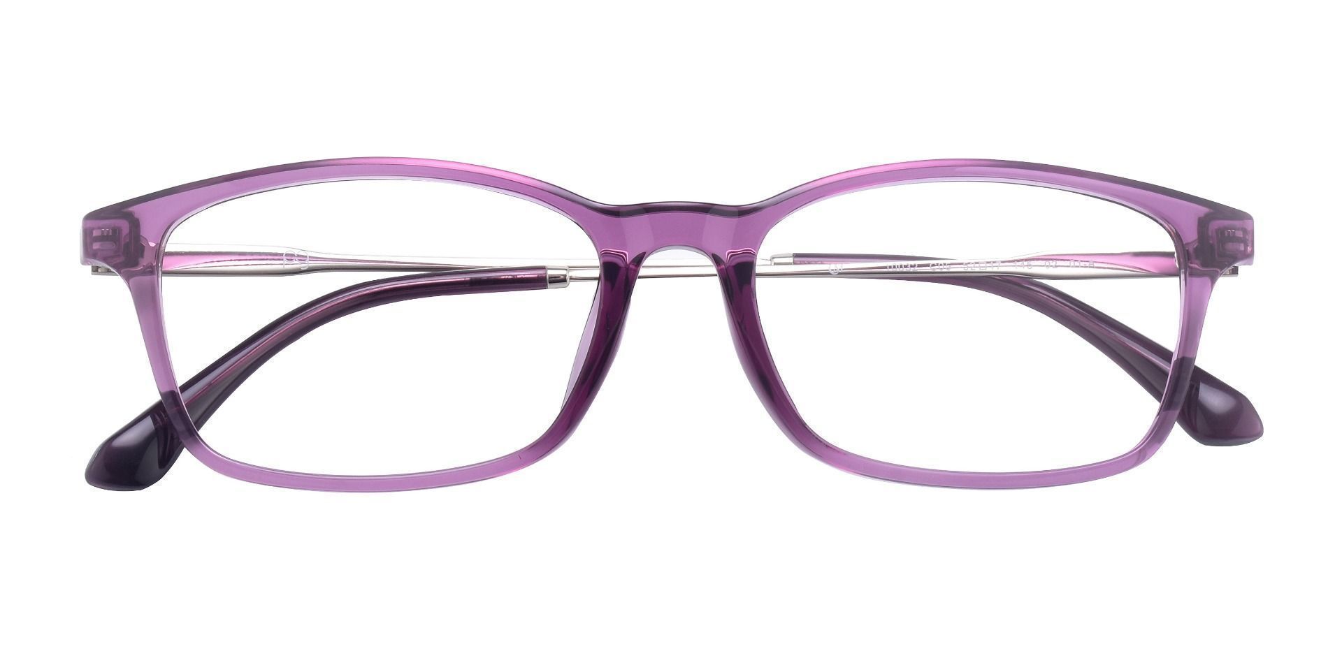 Mira Rectangle Prescription Glasses Purple Women S Eyeglasses Payne Glasses