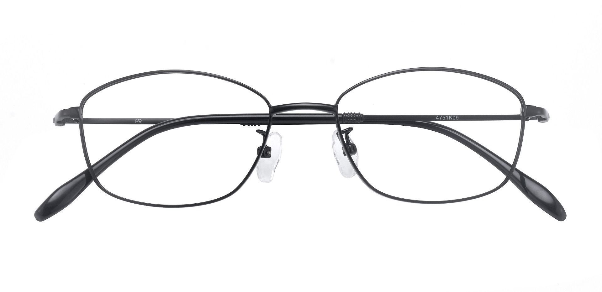 Cortland Oval Prescription Glasses - Black
