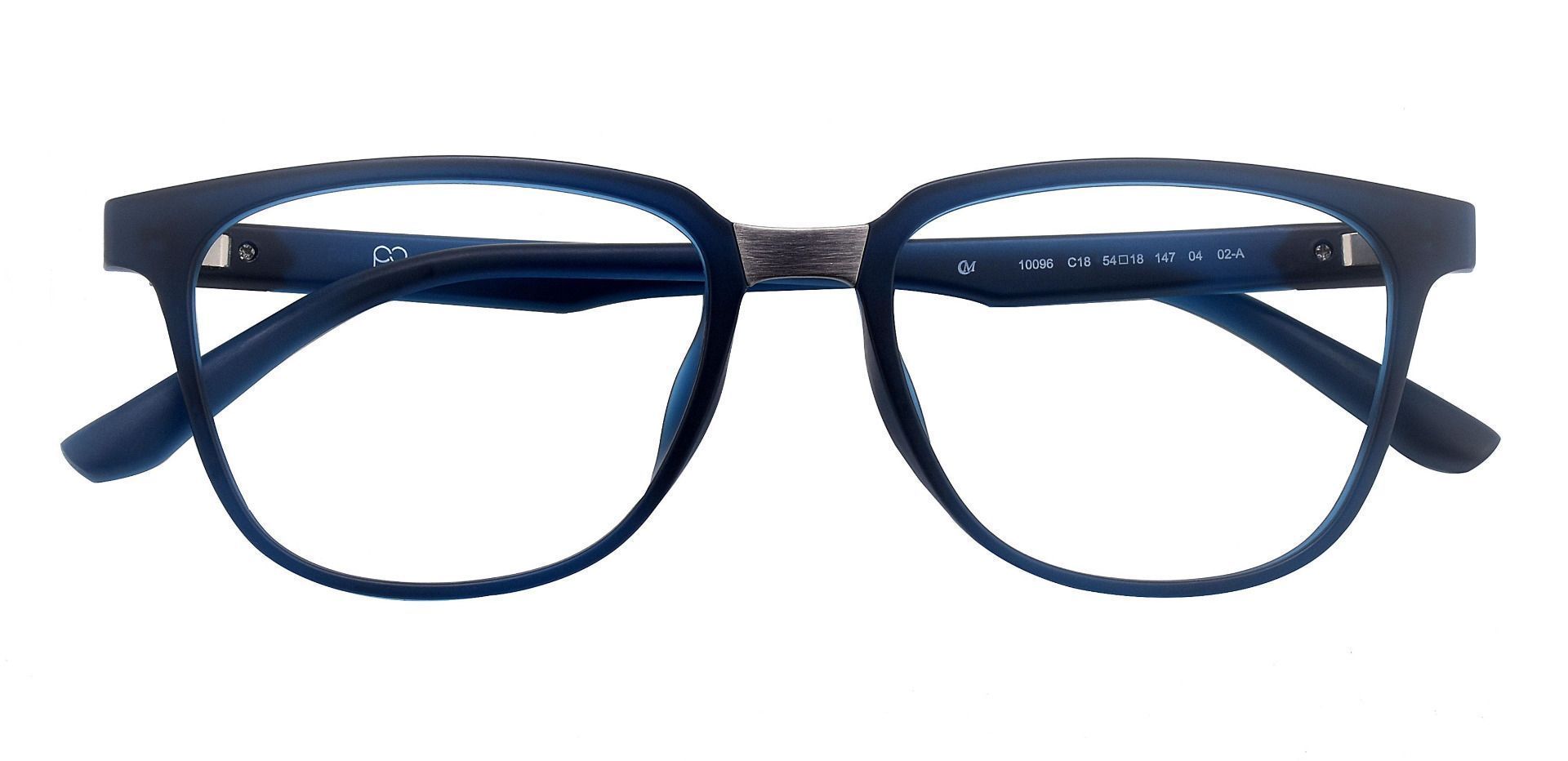 Cole Geometric Prescription Glasses - Blue | Women's Eyeglasses | Payne ...
