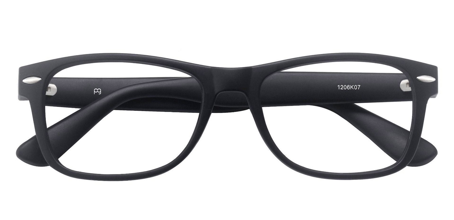 Kent Rectangle Prescription Glasses - Black | Women's Eyeglasses ...