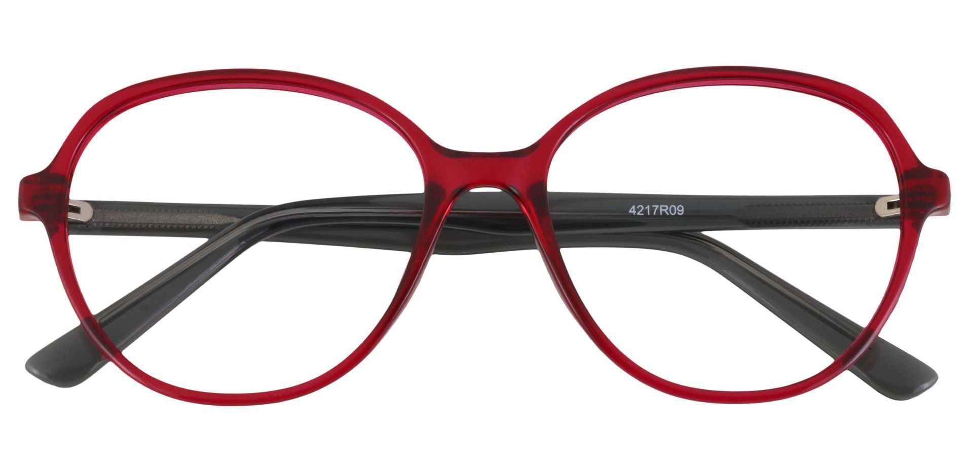 Luella Oval Prescription Glasses - Red
