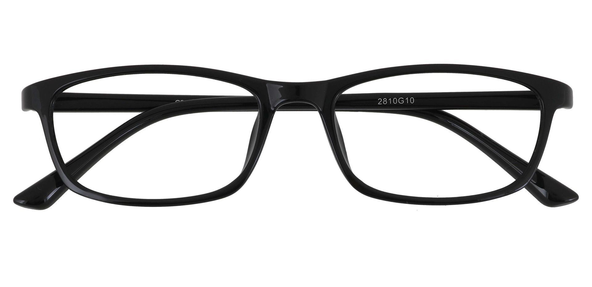 Trinity Rectangle Prescription Glasses - Black