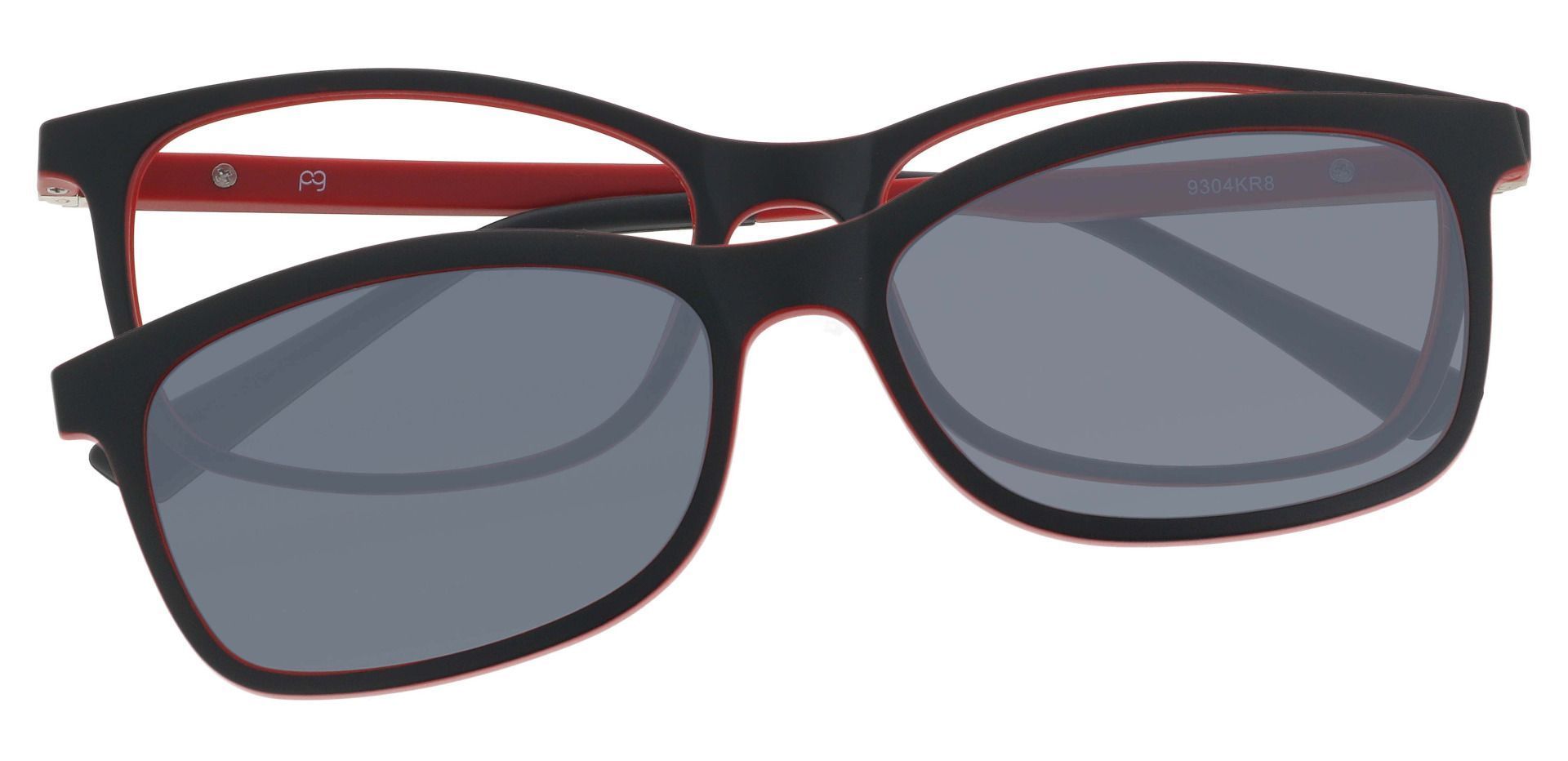 Segura Oval Non-Rx Glasses - Red