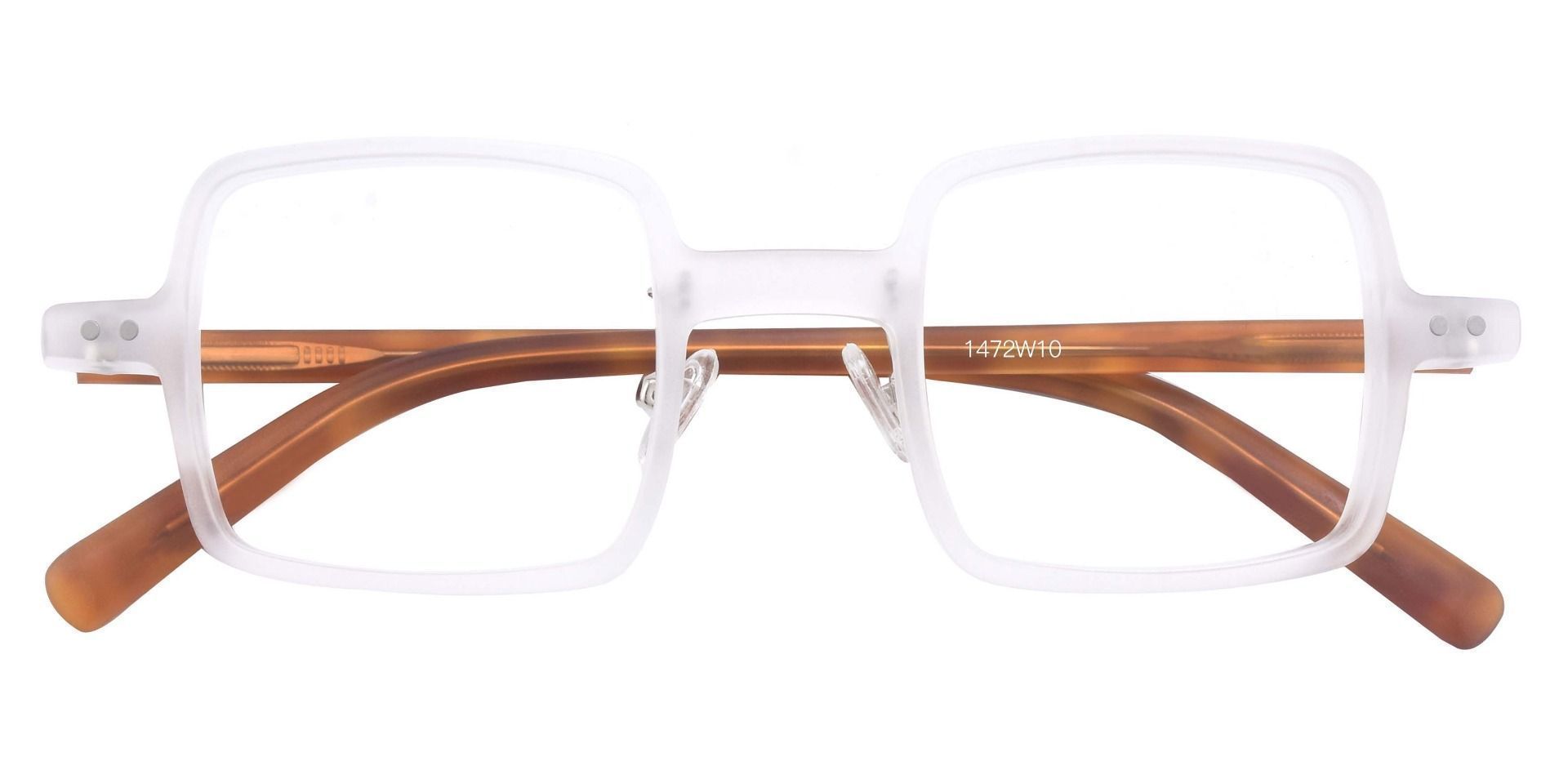 Kenmore Square Prescription Glasses - White