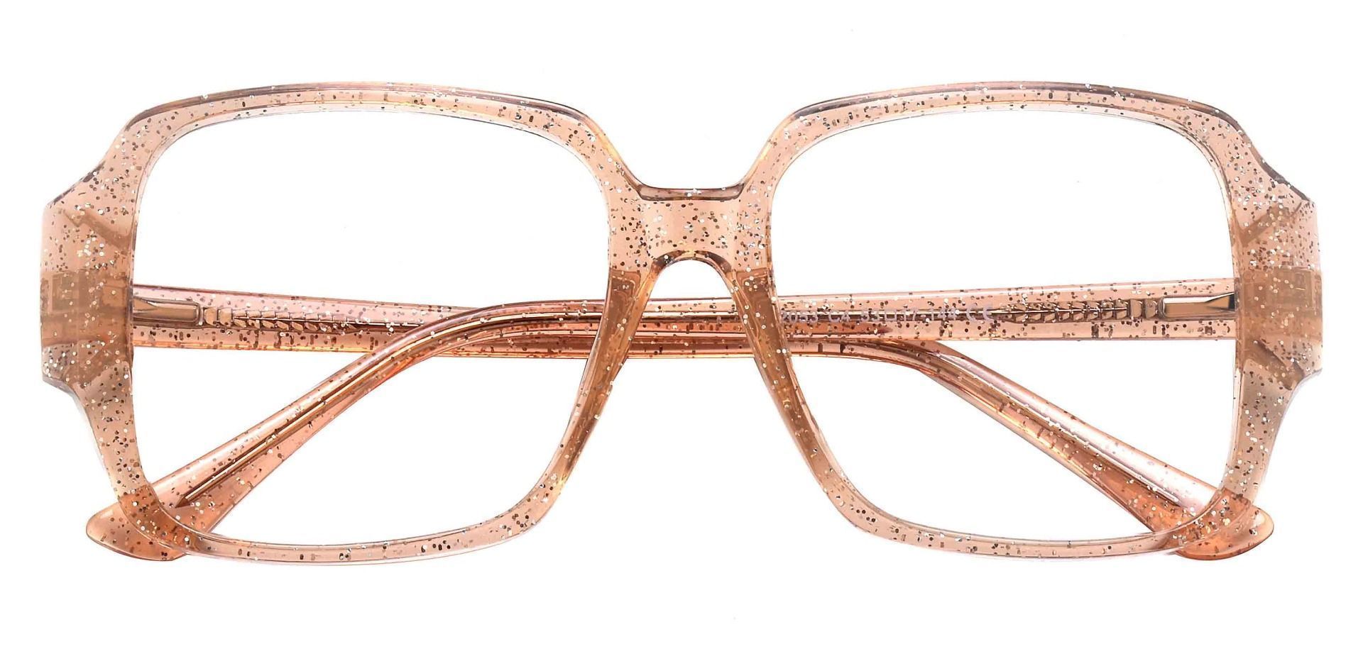 Grady Square Prescription Glasses - Brown