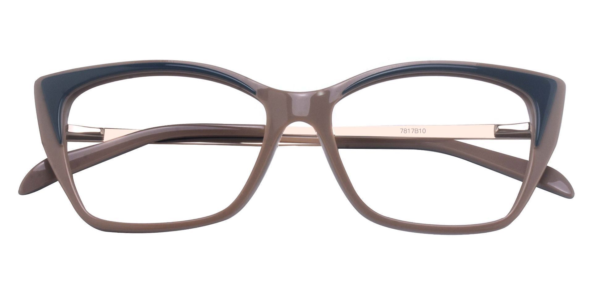 Doreen Cat Eye Prescription Glasses - Brown