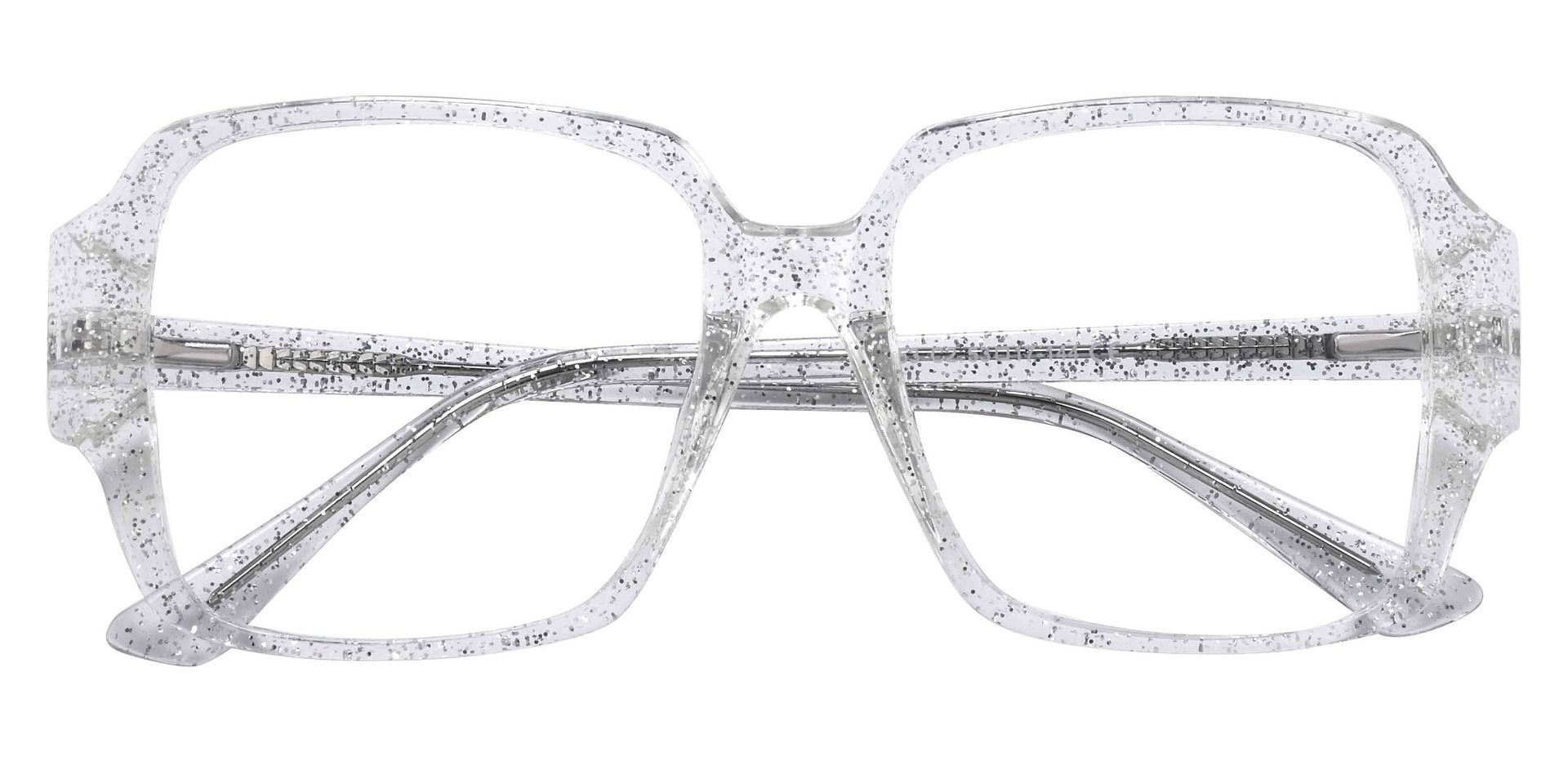 Grady Square Prescription Glasses - Clear