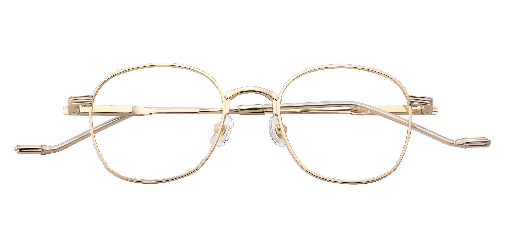 Watkins Oval Prescription Glasses - Gold