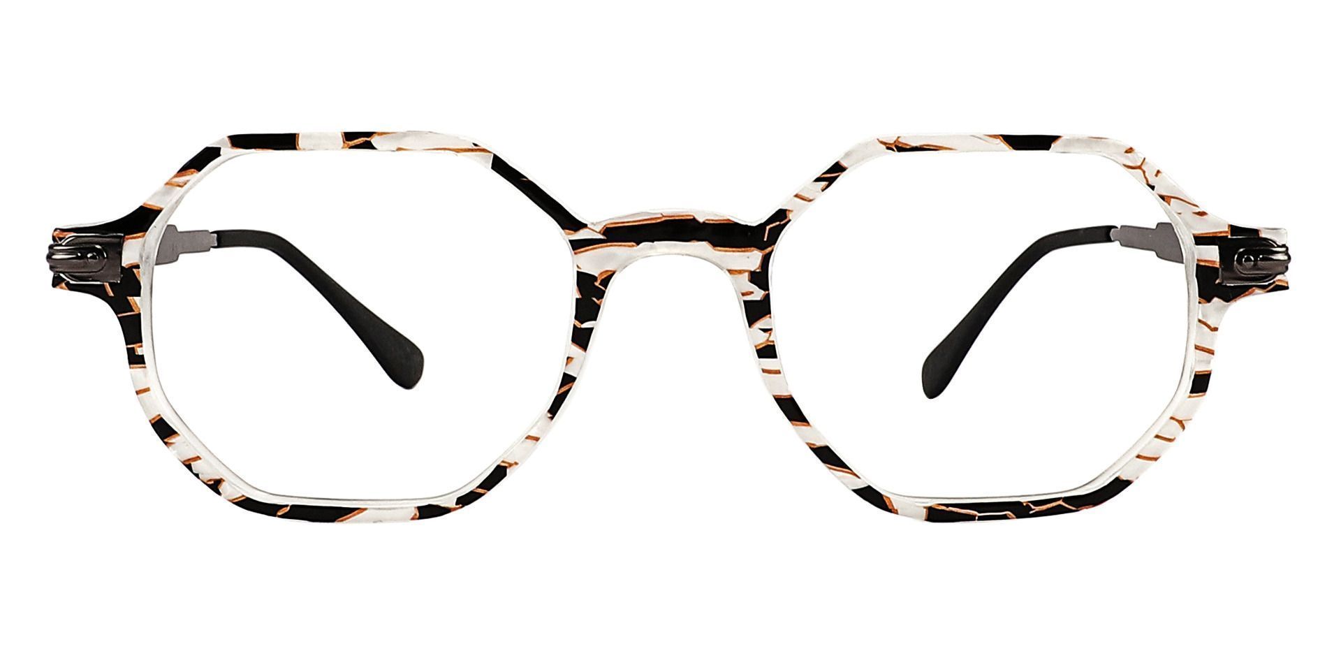 Bogart Geometric Non-Rx Glasses - Floral