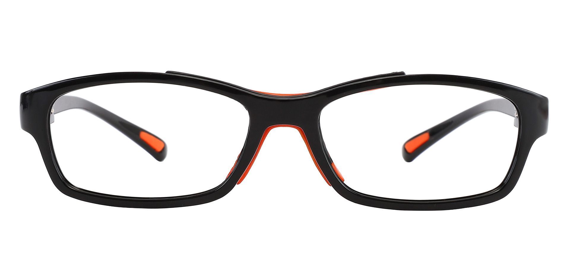Glynn Rectangle Progressive Glasses - Black
