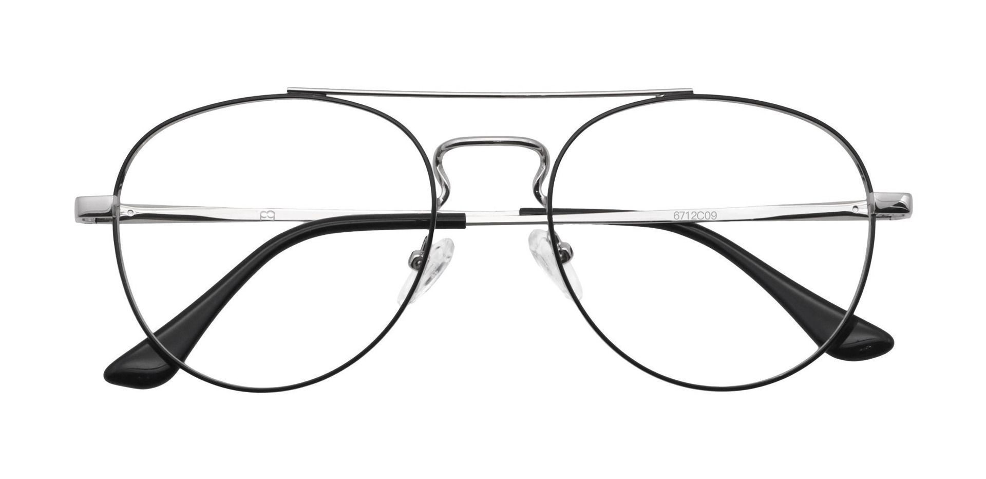 Trapp Aviator Eyeglasses Frame - Gray