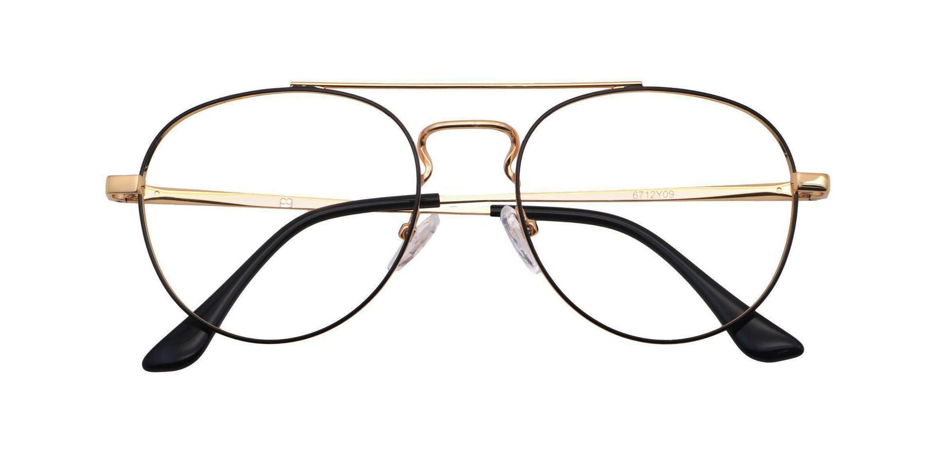 Trapp Aviator Eyeglasses Frame - Gold