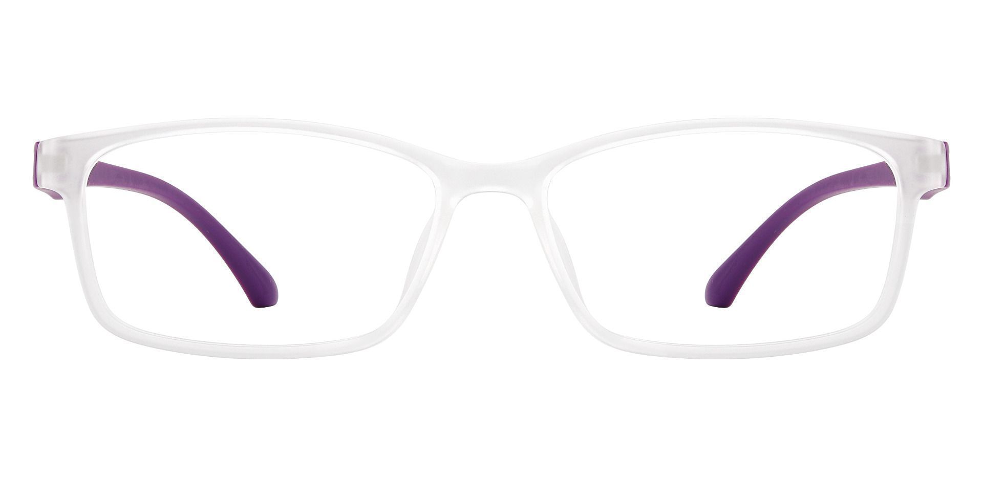 Wichita Rectangle Prescription Glasses - Clear